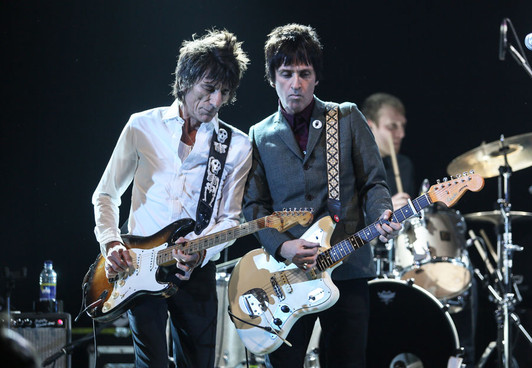 Johnny marr & Ronnie wood